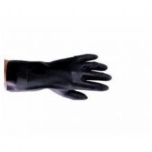 霍尼韋爾 2095020 經(jīng)典款氯丁橡膠防化手套 黑色 10碼 10雙/包