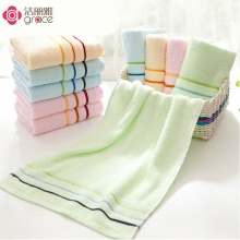 潔麗雅 6443 純棉強(qiáng)吸水舒適面巾 74*33cm