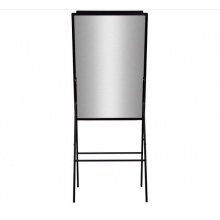 得力 7890 A型架夾紙白板 600mm*900mm 黑色