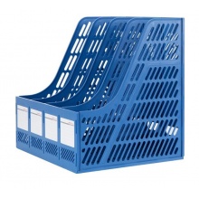 得力 9848 四聯(lián)文件框 藍(lán)色