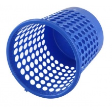 齊心 L201 圓形經(jīng)濟型紙簍 直徑24.5cm 藍色