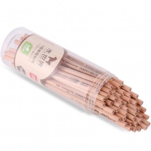 得力 S908 原木色HB書寫鉛筆 50支/筒