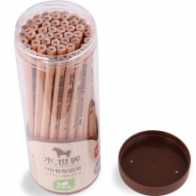 得力 S908 原木色HB書寫鉛筆 50支/筒