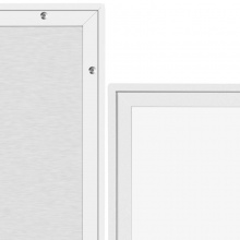 得力 7844 單面掛式白板 900×600mm