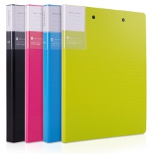 得力 5047 創(chuàng)意型雙強(qiáng)力文件夾 A4 黑色