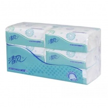 清風(fēng) B106C 原木軟抽面巾紙 206*155MM 單層 100抽/包 6包/提