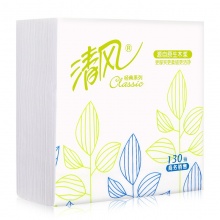 清風(fēng) BR13A 商務(wù)面巾紙 130抽 二層 96包/箱