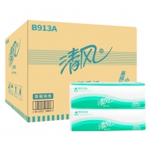 清風(fēng) B913A 三折擦手紙 200張/包 20包/箱