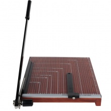 得力 8002 木質(zhì)切紙機 460*380mm 棕色 A3