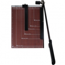 得力 8003 木質(zhì)切紙機(jī) 300*380mm 棕色 B4