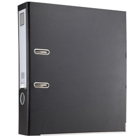 齊心 A206 半包膠快勞夾 A4 黑色 3寸