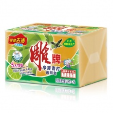 雕牌 青檸飄香透明皂/洗衣皂 228g*2塊