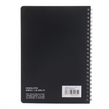 渡邊 DS5000 雙螺旋裝訂PP面筆記本 A5 60頁