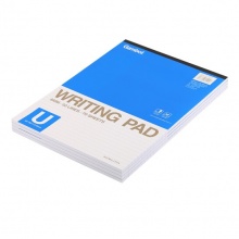 渡邊 A4-708 橫條拍紙本 A4 藍(lán)色 70頁 12本/封