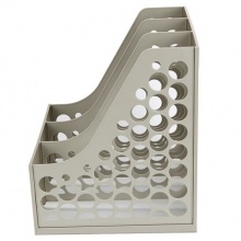 齊心 B2173 穩(wěn)固型三聯(lián)資料架 灰色