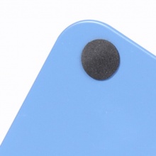 齊心 A1101 中號鐵書立 7寸 藍(lán)色