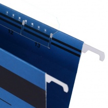 齊心(Comix) A1813 易查找吊掛文件夾 F/C 藍(lán)色 25個(gè)/盒