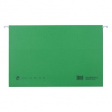 齊心(Comix) A1813 易查找吊掛文件夾 F/C 綠色 25個(gè)/盒