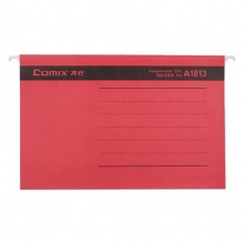 齊心(Comix) A1813 易查找吊掛文件夾 F/C 灰色 25個(gè)/盒