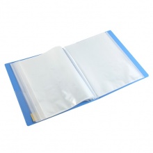 齊心 NF60AK 標(biāo)準(zhǔn)型資料冊 A4 藍(lán)色 60頁