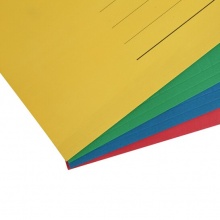 齊心(Comix) A1812 易查找吊掛文件夾 A4 綠色 25個/盒