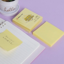 齊心(COMIX) D5002 強(qiáng)力系列易事貼 76*76mm 黃色 100張