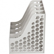 齊心(Comix) B2174 牢固耐用四聯(lián)文件盤 灰色