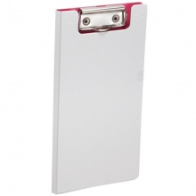 齊心(Comix) A5306 央格系列雙折式票據(jù)夾 12.3*23cm 紅色