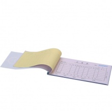 得力(Deli) 3489 三聯(lián)無碳復(fù)寫出庫單 20組/本 藍(lán)色