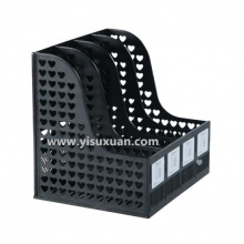 釗盛 ZS-3948 四檔文件欄  黑色