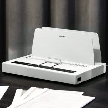 得力 3882 熱熔全自動(dòng)裝訂機(jī) A4 灰色