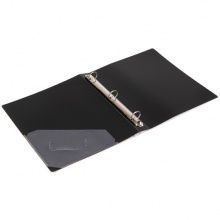 齊心 TC530AB 三孔O型檔案夾 A4 黑色 1.5寸