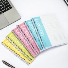 得力 7685 螺旋裝訂本 A5 混色 100頁