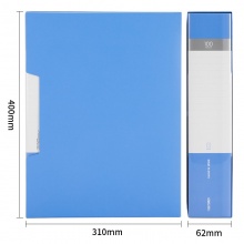 得力 5007ES 資料冊 A4 藍色 100頁
