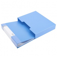 得力 5006ES 資料冊(cè) A4 藍(lán)色 80頁