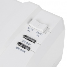 得力 3893 時(shí)尚靜音型塑封機(jī) A4 銀灰