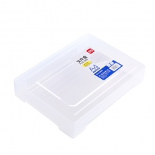 得力 78930 文件盒 A4 透明