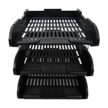 卓聯(lián) ZL-7009 三層文件盤 黑色