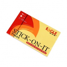 益而高 TY655 告示貼 75*125mm 黃色 100張