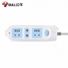 公牛 GN-606 單控三聯(lián)接線板插座 1.8米