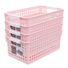 禧天龍 L-7102 塑料收納籃 295*165*116mm 混色 36個(gè)/箱