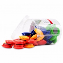 得力 8726 磁釘 Ф40mm 混色 24粒/筒