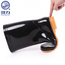 回力 HL807 中筒雨靴 43碼 黑色