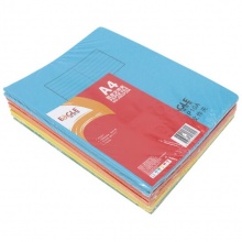 益而高 3001P10A 插袋紙皮文件夾 A4 橙色 20個(gè)/包