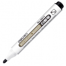 得力 6811 白板筆 2.0mm 黑色 10支/盒 按盒銷售