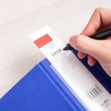 得力 5481 經(jīng)濟型快勞夾 A4 藍色 3寸