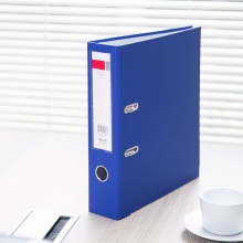 得力 5481 經(jīng)濟型快勞夾 A4 藍色 3寸