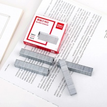 得力 0013 厚層訂書針 23/13 銀色 1000枚/盒