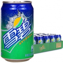 可口可樂(lè) 雪碧 330ml/罐 24罐/箱 整箱銷售