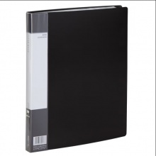齊心 PF30AK 經濟型資料冊 A4 黑色 30頁